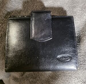 Vintage Rolf’s Genuine Leather Bifold Wallet Black Coin Purse ID Slot Card Slots